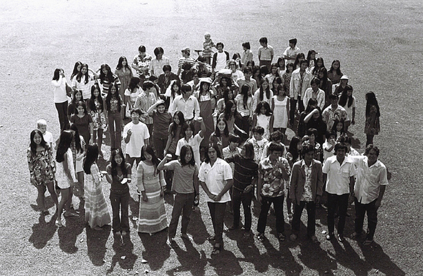 Class of 1972 -- plus photobombers