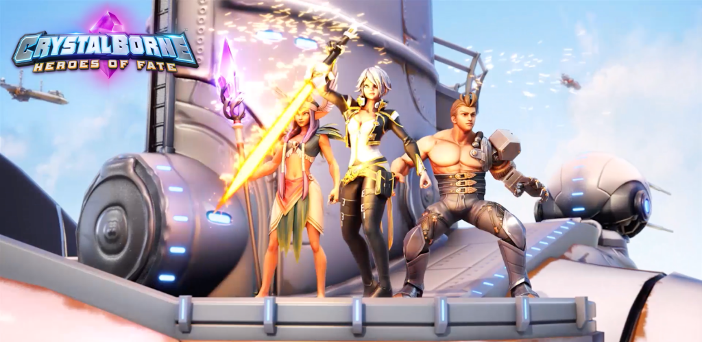 CrystalBorne Two:  Images of Three Heroes