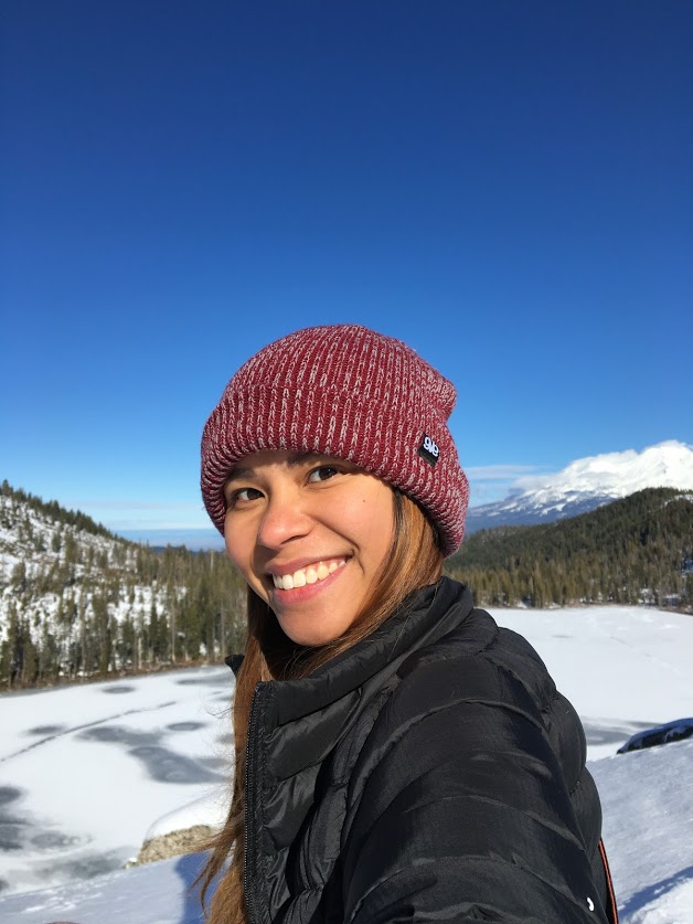 Angelina in the Mt. Shasta area.